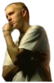 🤔 emoji EMINEM SUPER BOWL Telegram sticker 16 of 107