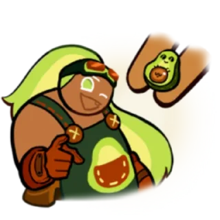 🥑 emoji Transformation Time! Telegram sticker 21 of 68