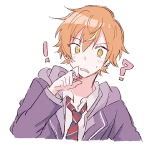 😨 emoji Akito Telegram sticker 5 of 37