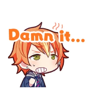 😠 emoji @kirotorrs ~ Akito Telegram sticker 8 of 120