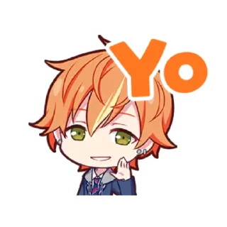 😌 emoji @kirotorrs ~ Akito Telegram sticker 4 of 120