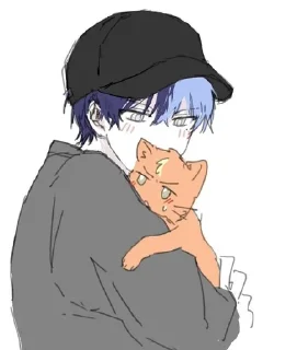 😭 emoji Akito Telegram sticker 2 of 37