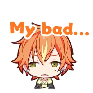 😔 emoji @kirotorrs ~ Akito Telegram sticker 11 of 120
