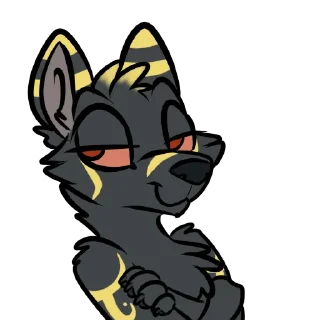 😏 emoji Akito Telegram sticker 5 of 57