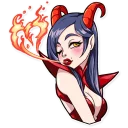 Sticker from Miss Devil