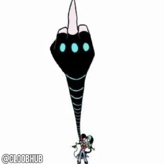😎 emoji @CLOOBHUB ⌥ HELLUVA BOSS АДСКИЙ БОСС СТИКЕРЫ ТГ Telegram sticker 14 of 25
