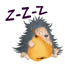 💤 emoji Мульт ёжики :: @animesticks Telegram sticker 16 of 26