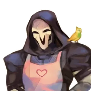 😊 emoji Reaper | Gabriel Reyes Telegram sticker 18 of 23
