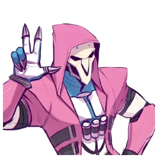 👍 emoji Reaper | Gabriel Reyes Telegram sticker 14 of 23