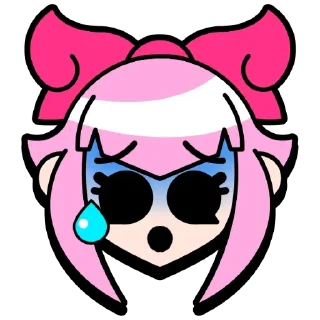 😰 emoji Melody BS ➩ @Earth928B Telegram sticker 12 of 25