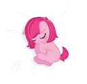 😴 emoji Пинки Пай Telegram sticker 5 of 58