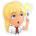 💡 emoji Everlasting Summer Telegram sticker 10 of 44