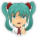 😰 emoji Everlasting Summer Telegram sticker 15 of 44