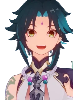 😀 emoji Сяо Telegram sticker 14 of 29