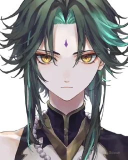 😐 emoji Сяо Telegram sticker 20 of 29