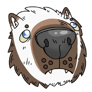 Sticker from Пещерный Ян.