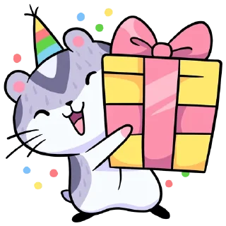 🎁 emoji Хомяк Мох Telegram sticker 16 of 48