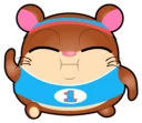 🏃 emoji Весёдый Хомяк Telegram sticker 13 of 22
