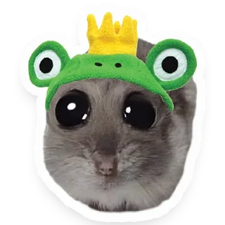 🐸 emoji Хомяк Telegram sticker 10 of 91