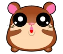 😲 emoji Весёдый Хомяк Telegram sticker 3 of 22
