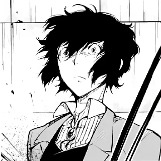 🚩 emoji Dazai Osamu @tkiiri Telegram sticker 18 of 88