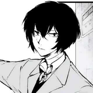 🚩 emoji Dazai Osamu @tkiiri Telegram sticker 24 of 88