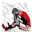 😭 emoji Manchester United Telegram sticker 11 of 15