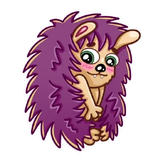 ☺️ emoji Ёжик Telegram sticker 11 of 15