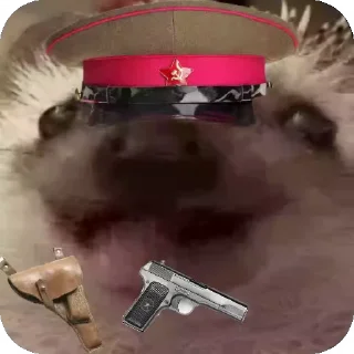 Sticker from Ежиная империя