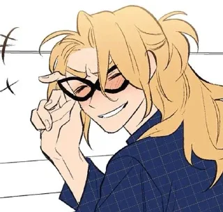 😉 emoji Тайный союз @anime_stickerr Telegram sticker 23 of 40