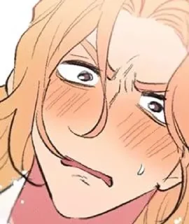 😨 emoji Тайный союз @anime_stickerr Telegram sticker 24 of 40