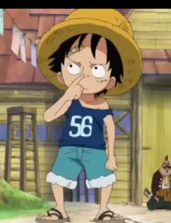 🙄 emoji One Piece @TVstickers Telegram sticker 7 of 33