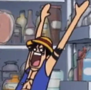 Sticker from One piece
