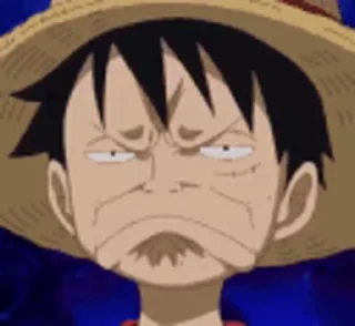😒 emoji One Piece @TVstickers Telegram sticker 8 of 33