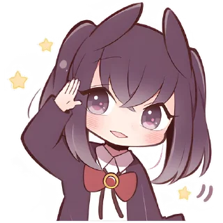 Sticker from Чёрная зайка @Nyasticks