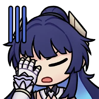 🤦‍♀️ emoji Random HI 3rd | @honkai_impact_info Telegram sticker 24 of 25