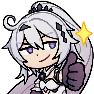 👍 emoji Random HI 3rd | @honkai_impact_info Telegram sticker 22 of 25