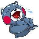 Sticker from Kumamon