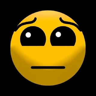 🙁 emoji Lobotomy Dash Telegram sticker 3 of 30