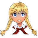 😨 emoji EverlastingSummer Telegram sticker 5 of 19