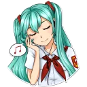 🎵 emoji EverlastingSummer Telegram sticker 13 of 19