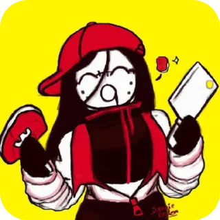 👍 emoji Butcher vanity @GASOR_123 Telegram sticker 10 of 75