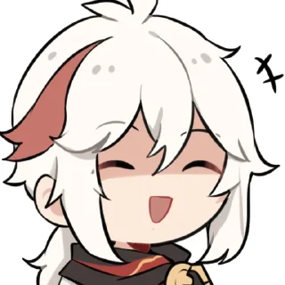😈 emoji Kaedehara Kazuha by @kiyunya Telegram sticker 22 of 54