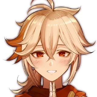 ☺️ emoji Kaedehara Kazuha by @kiyunya Telegram sticker 1 of 54