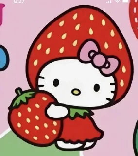 🍓 emoji киттинка Telegram sticker 2 of 40