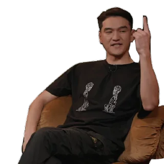 👆 emoji ЧБД @pohuistika Telegram sticker 2 of 120