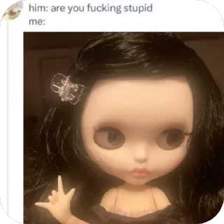 🫥 emoji анюта баунти Telegram sticker 4 of 22