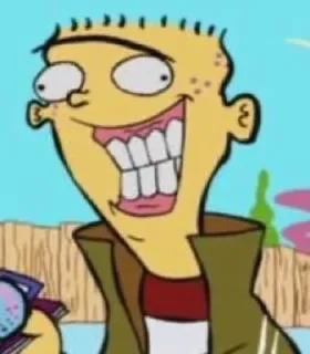 Sticker from Ed,Edd,Eddy