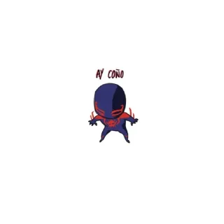 😺 emoji Miguel O’Hara Telegram sticker 19 of 35