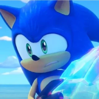 🤨 emoji Sonic prime (my username @Darkhote ) Telegram sticker 7 of 76
